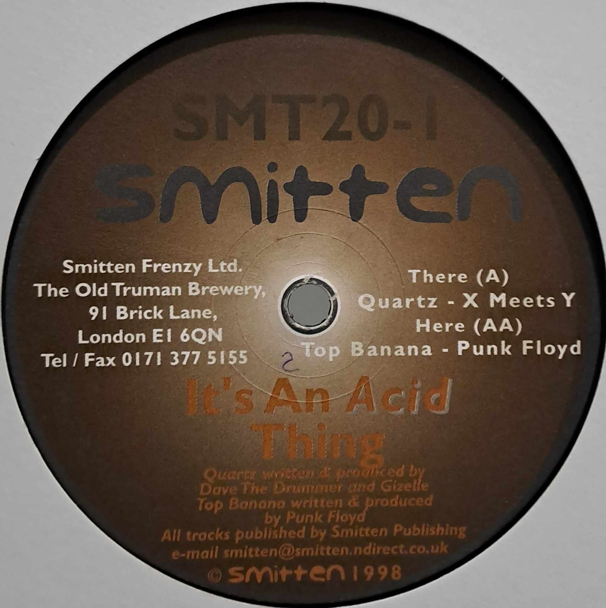 Smitten 20 (seulement le disque A/B) - vinyle acid